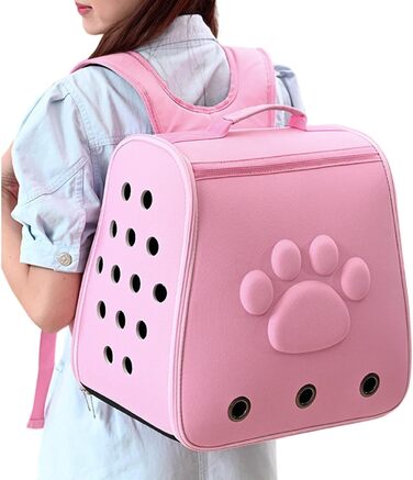 Трансформер-переноска для котів та маленьких собак | Легка, дихаюча переноска-рюкзак для тварин | Міцна переноска для котів та собак
