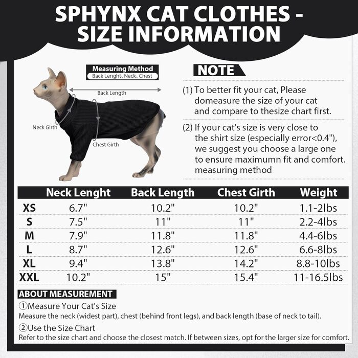 В'язаний жилет для безшерстих котів з високим коміром, чорного кольору. Дихаючий одяг для Sphynx, Cornish Rex, Devon Rex, Peterbald. Теплий пуловер-піжама для котів.