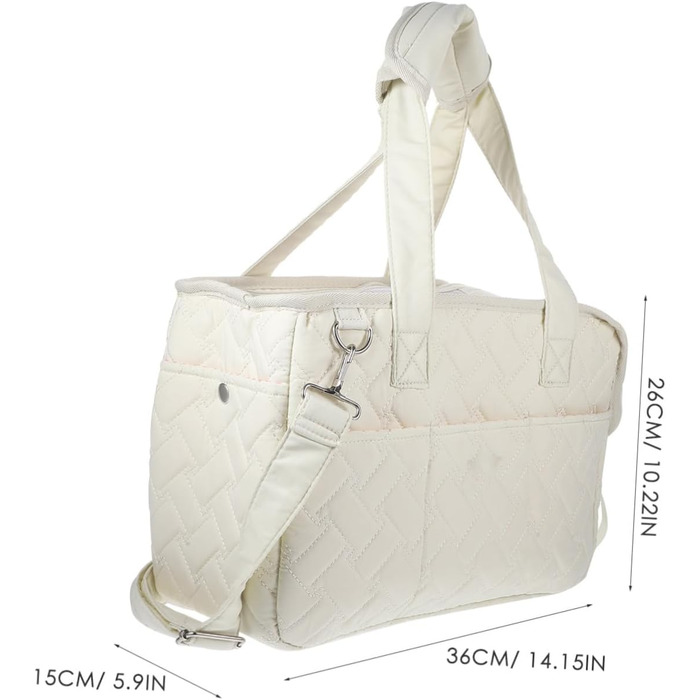 Транспортна сумка для котів та собак INOOMP: міцна, складана, з кишенею, для подорожей