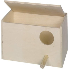 Будиночок для птахів Nobby GS-Nistkasten, горизонтальний, 30x20x20 см, дерев'яний