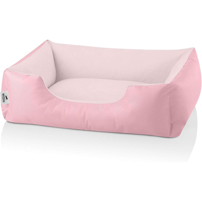 Лежак для собак BedDog Zara, знімний і праний чохол, подушка-кошик, диван для маленьких собак