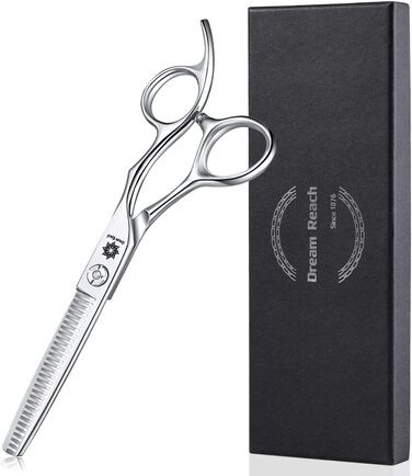 Професійна фризьорська ножиці Dream Reach 6 дюймів з японської сталі 440C, ручної роботи, для точного зрізу волосся дам та чоловіків. Ідеальний подарунок.