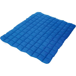 Килимок для собак Paw & Pillow: для авто, дому та вулиці. Нековзний, стійкий до подряпин та прання до 95°C, розмір XXL (90x140 см), колір блакитний, Made in Germany