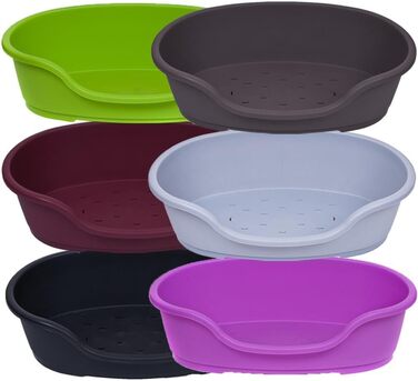 Корзина для собак Adena, пластикова, 92 см, розмір L (104x68x27 см), знижка