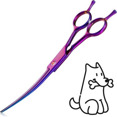 Професійна фенувальна ножиця для собак та котів - інструмент для грумінгу вдома