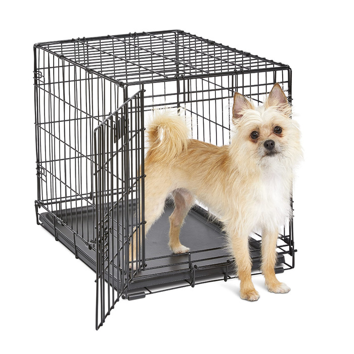 Клітка для собак Midwest Homes for Pets iCrate Hundebox з дверцятами, перегородкою, витривала, 61x44x49 см