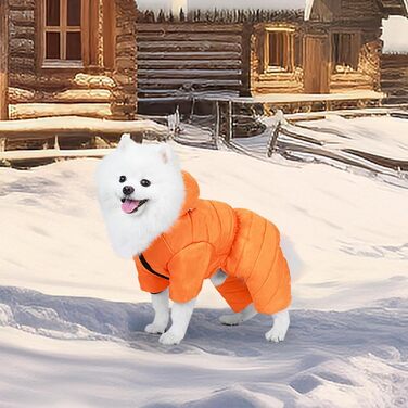 Теплий бавовняний жилет для собак, зимовий одяг, тепла куртка для собак, захист від вітру, одяг для собак на холодну погоду
