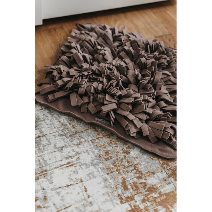 Шнуфлючий килимок для собак LILA LOVES IT 56x56 см - преміум іграшка для вихованців, стильний дизайн, міцний та пральний