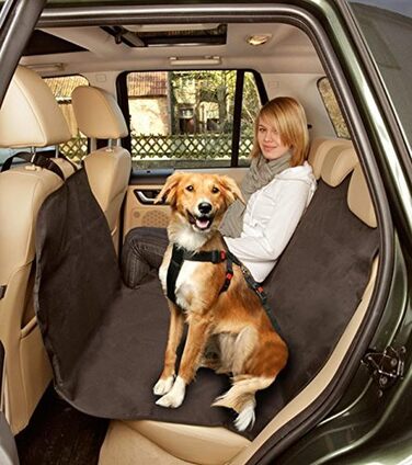 Автогамак Karlie Car Safe Easy, 162×132 см, чорний, захисний чохол для сидіння автомобіля