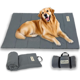 Водонепроникний килимок для собак EpicRove 110x68 см – неслизький, миючий, для подорожей, авто, кімнат для собак та котів (сірий)
