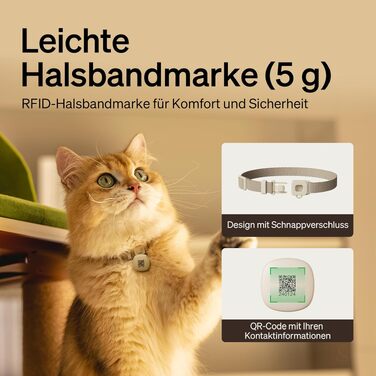 Автоматична годівничка для котів PETLIBRO з RFID-сенсором та Wi-Fi, розумний годувальник з керуванням через додаток, 3 л, чорний