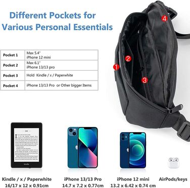 Сумка для собак, кишенька для ласощів з тримачем для відходів, регульований поясний ремінь, сумка на животі для жінок, чоловіків, проста у використанні для дресирування цуценят, подарунок для любителів собак, чорна