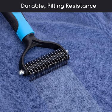 Рушник для собак та котів Nobleza з мікрофібри, швидковисихаючий, надзвичайно поглинаючий, 5 розмірів, блакитний (S)