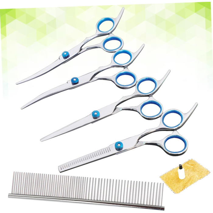 Набір професійних ножиць для грумінгу собак та котів, 6 дюймів, нержавіюча сталь