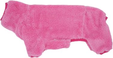 Теплий халат-комбінезон для собак з декором 