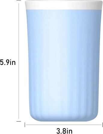 Очисник лап для собак і котів: силіконова щітка для лап, блакитний | Для маленьких, середніх та великих тварин