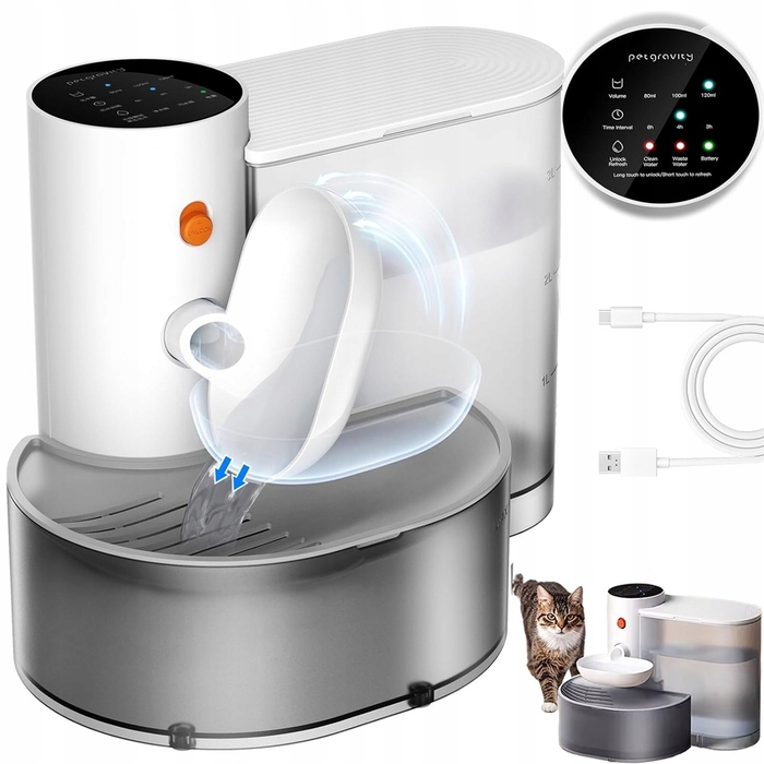 Одинарна пластикова миска Bedee, 3000 мл