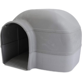 Будинок для собак Petmate Husky - великий, з перероблених матеріалів, 85x84x66 см