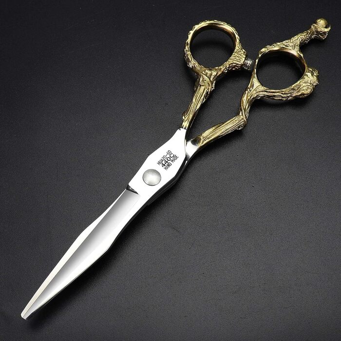 Професійна перукарська ножиці, японський сталь 440C, для перукарів та майстрів, сріблясті (набір)