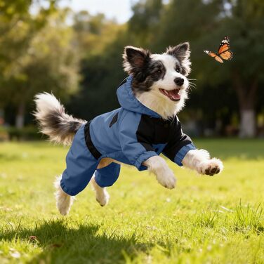 Зимовий теплий костюм для ляльки (43 см) з капюшоном, 4 ноги