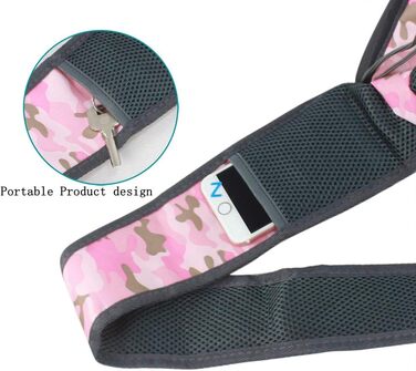 PETEMOO Сумка-переноска для собак і котів, червоно-камуфляжна, до 2.5 кг, з сіткою для дихання