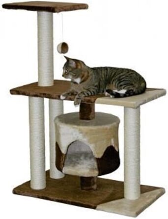 Драбина для котів Kerbl Jade Pro, 96 см, коричневий/бежевий, 70x35x86 см