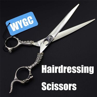 Професійна шерстьрізка для собак WYGC PETS 7.0 дюймів з нержавіючої сталі 440C, для грумінгу собак та котів