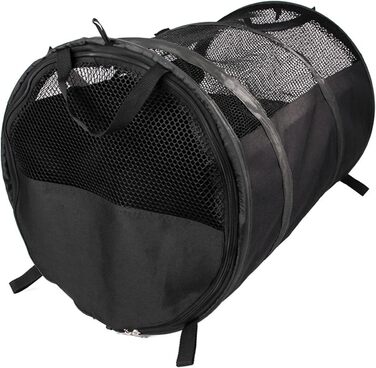 Транспортна переноска для собак Cuque, Oxford, бісостійка, водонепроникна, складна, з сіткою для вентиляції, легка, для автокрісла (64 x 32,5 x 25 см)