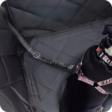Автомобільний автокрісло-переноска Woofy XL, чорна, водонепроникна