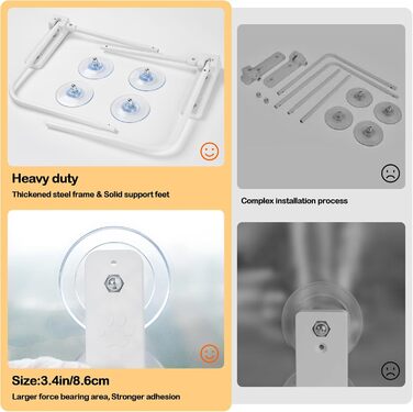 Крісло-гамак для кота на стіл Odoland - 360° обертання та регулювання висоти, м'яка лежанка з 2 знімними чохлами, для дому та офісу, цілорічне використання (сірий)