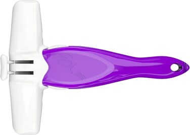 FoOlee Easee інструмент для видалення шерсті, великий, фіолетовий