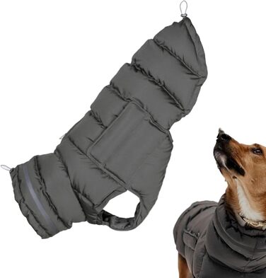 Водонепроникна куртка для собак на зиму - теплий захист від снігу та дощу | Аксесуари для собак, тепла зимова одіяння