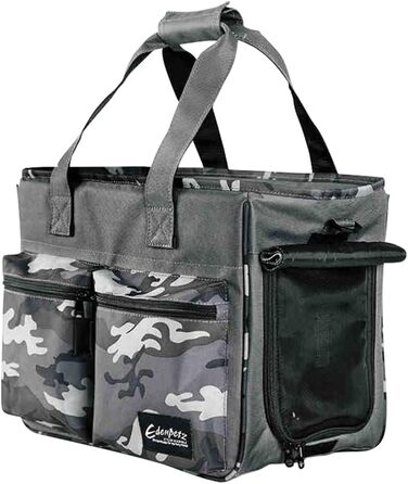 Транспортна сумка для котів та собак Galatée Tragetasche, сіра, складана, схвалена авіакомпаніями