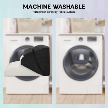 Сходинки для собак маленьких порід, 4-ступеневі, для ліжок та диванів, з неслизьким покриттям, знімний чохол (чорний)