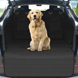 Захист для багажника автомобіля від бруду та подряпин для собак, універсальний, 185x102 см, 600D, водонепроникний, чорний