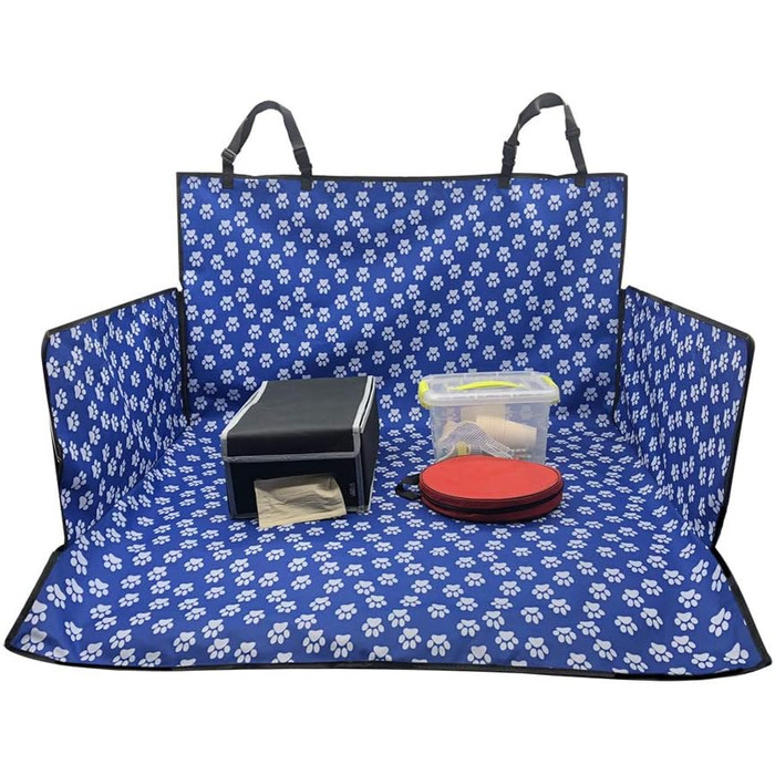 Захисний чохол на сидіння для собак, великих розмірів, Cargo-Liner, універсальний, водонепроникний, для автомобілів, SUV, пікапів, Jeep, Vans - XL, 208x132 см (82'x51'), блакитний