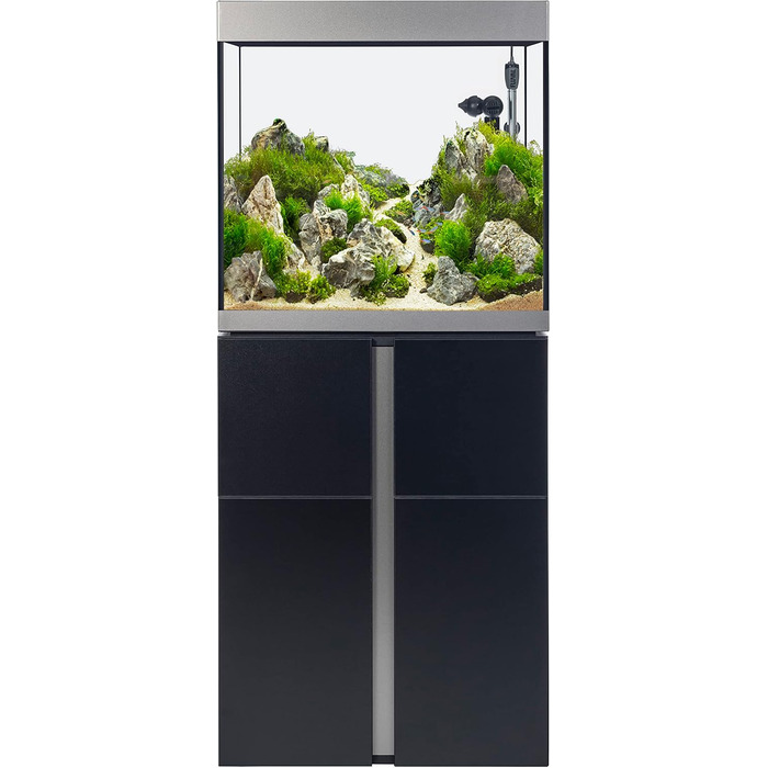 Акваріумний комплект Fluval Siena 160, 166 л з тумбою, білий (чорний)