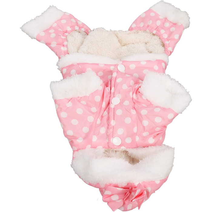 Теплий зимовий пуховик-худі для собак, розмір M - Rosenate