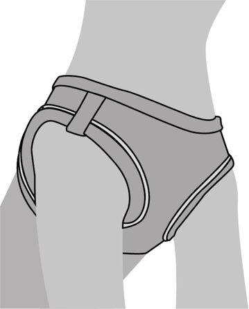 Шлейка для собак середнього розміру Flamingo Step&Go Bento Beige, L