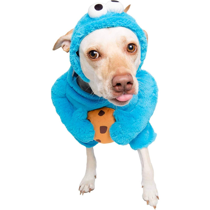 Костюм для собаки Пета Креве Сезамний Вулиок, Кукі Манстер, Великий