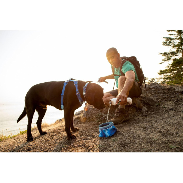 Ruffwear Quencher: Портативний складний миска для води для собак, Ruffwear, Spring Mountains M