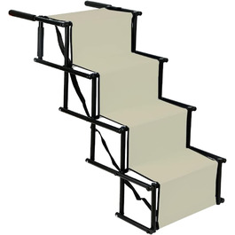 Рампа для собак у машину, складна, для маленьких та великих собак - Beige