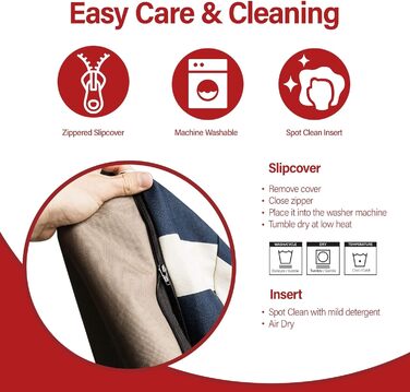 Ліжко для домашніх тварин Majestic Pet Charlie Salmon, велике, прямокутне, 127 x 107 x 13 см, лососево-рожевий