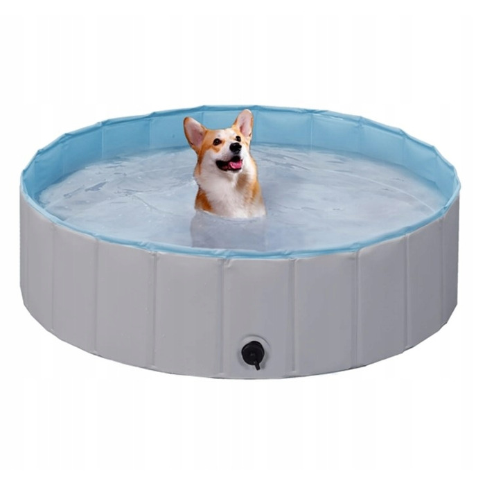 Складальний басейн для собак 100x30 см — зручний пляж для домашніх улюбленців