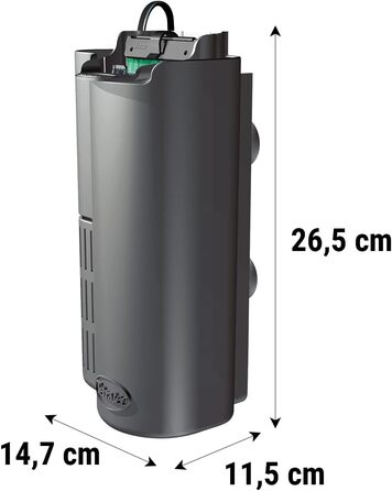 Внутрішній фільтр для акваріума Tetra EasyCrystal Filterbox 300, для акваріумів 40-60 л, механічна, біологічна і хімічна фільтрація, легке обслуговування, для чистої та здорової води