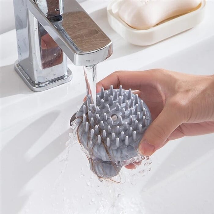 Щітка для догляду за шерстю котів та собак, для довгошерстих котів, щітка-гребінець, для видалення шерсті, масаж, рожева