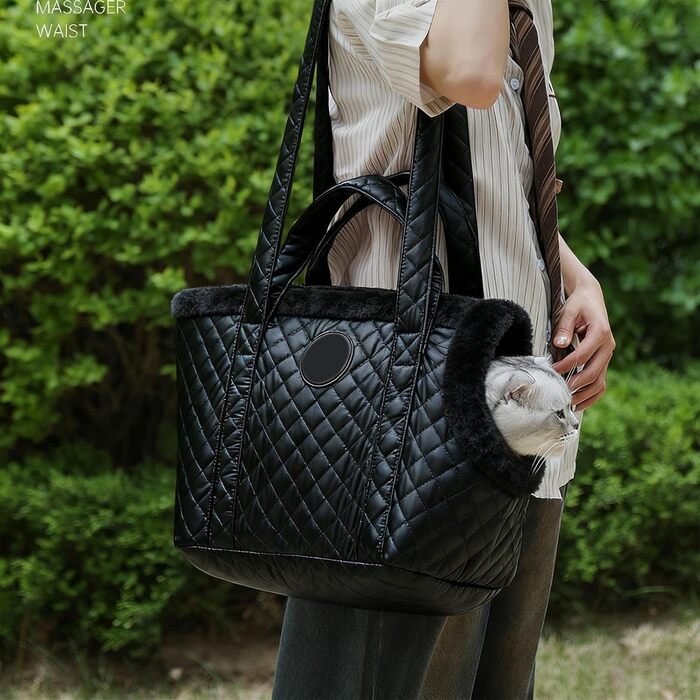 ETUCYNG Сумка для собак та котів, переноска, регульований ремінь, ергономічна, для подорожей, зима, сніг, авто, громадський транспорт, цуценята, кошенята