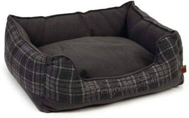 Лотте - лежанка для собак, сірий антрацит, 80x70x22 см