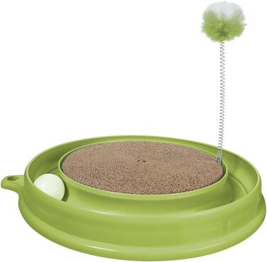 Catit Play-n-Scratch, зелений - іграшка-когтеточка для котів