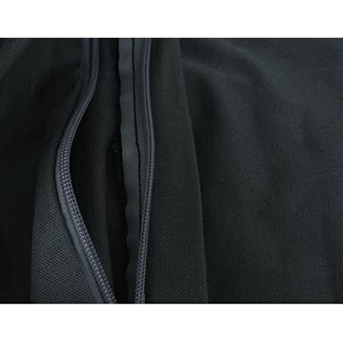 Лежанка для собак з Memory Foam, водонепроникний вкладиш, знімна наволочка - 2 розміри, 12 кольорів, чорний Canvas (середній, 34'X27'X3')